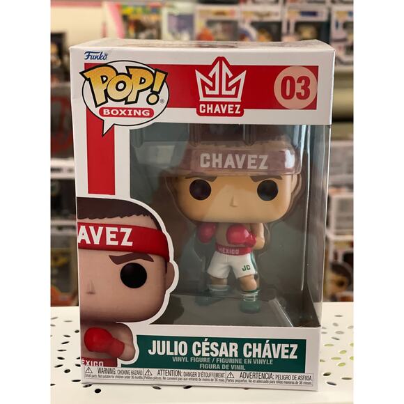 Funko Pop! Boxing Julio Cesar Chavez #03 Vinyl Figure - Picture 2 of 3